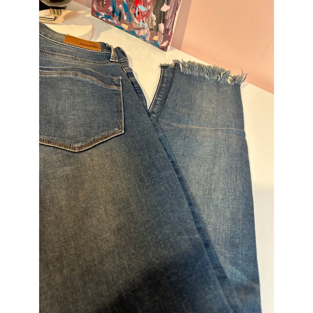 Express Women Cropped Legging Mid Rise *Size 2* - Picture 2 of 4